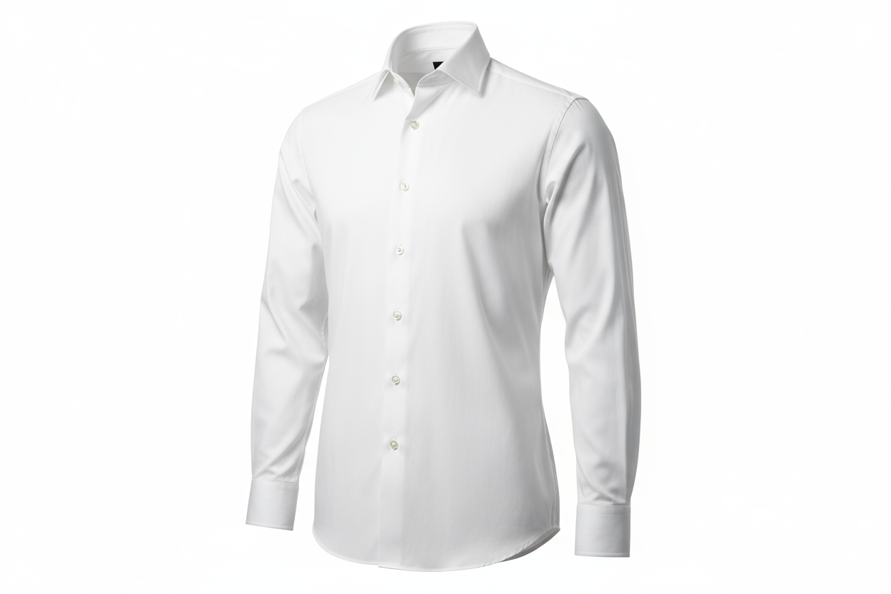 beyaz klasik erkek gömlek